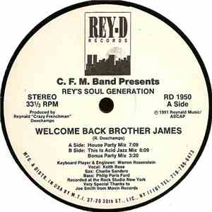 C.F.M. Band Presents Rey's Soul Generation - Welcome Back Brother James FLAC