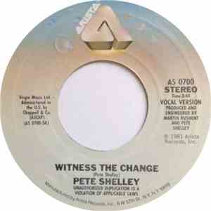 Pete Shelley - Witness The Change FLAC