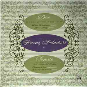 Schubert - Louis Kaufman, Pina Pozzi / George Ricci, Leopold Mittman - Duo Pour Violon Et Piano, Opus 162 / Sonate Pour Cello et Piano "Arpeggione" FLAC
