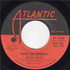 Margie Joseph - Words (Are Impossible) FLAC