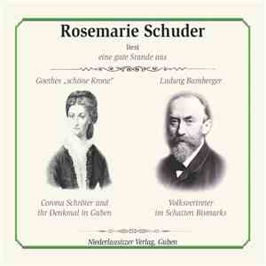 Rosemarie Schuder - Rosemarie Schuder liest eine gute Stunde aus... FLAC