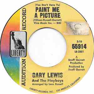 Gary Lewis And The Playboys - (You Don't Have To) Paint Me A Picture / Looking For The Stars FLAC