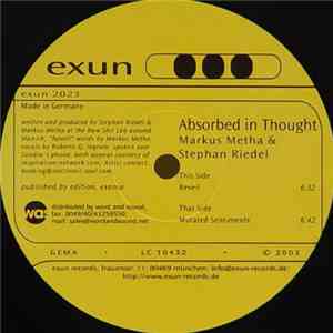 Markus Metha & Stephan Riedel - Absorbed In Thought FLAC