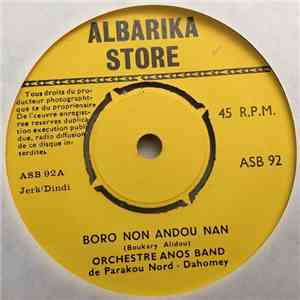 Orchestre Anos Band De Parakou Nord - Dahomey - Boro Non Andou Nan FLAC