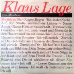 Klaus Lage & Members - Zurück Zu Dir FLAC