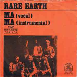 Rare Earth - Ma (Vocal) / Ma (Instrumental) FLAC
