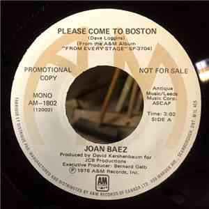 Joan Baez - Please Come To Boston FLAC