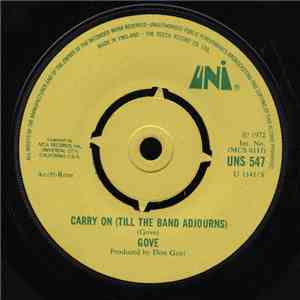 Gove - Carry On (Till The Band Adjourns) FLAC