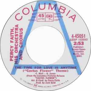 Percy Faith And His Orchestra And Chorus - The Time For Love Is Anytime FLAC