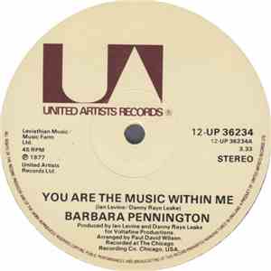 Barbara Pennington - You Are The Music Within Me FLAC