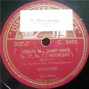 Solomon - Sonata In C Sharp Minor, Op. 27, No. 2 ("Moonlight") FLAC