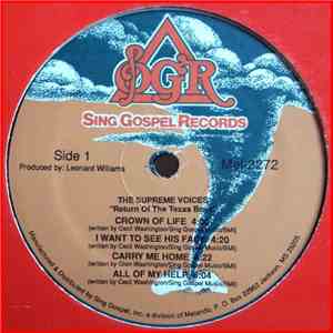 The Supreme Voices - Return Of The Texas Boyz FLAC