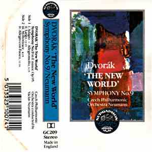 Dvorák - Czech Philharmonic Orchestra, Václav Neumann - Symphony No. 9 In E Minor. Op. 95 "The New World" FLAC