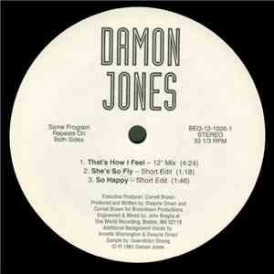 Damon Jones - That's How I Feel FLAC
