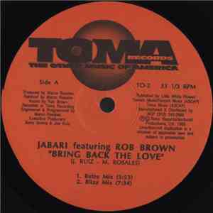 Jabari Featuring Rob Brown  - Bring Back The Love FLAC
