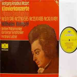 Wolfgang Amadeus Mozart - Wilhelm Kempff / Berliner Philharmoniker / Bamberger Symphoniker, Ferdinand Leitner - Klavierkonzerte Nr. 8 C-Dur, Nr. 27 B-Dur, Nr. 23 A-Dur and Nr. 24 C-Moll FLAC