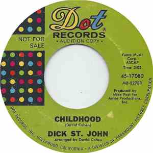 Dick St. John - Lady Of The Burning Green Jade / Childhood FLAC