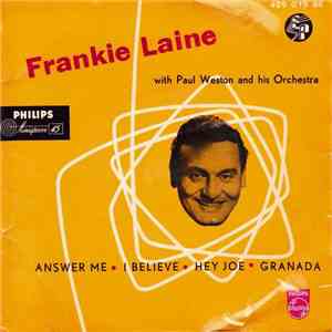 Frankie Laine With Paul Weston And His Orchestra - Frankie Laine FLAC