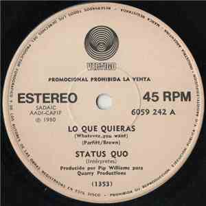 Status Quo - Lo Que Quieras (Whatever You Want) FLAC