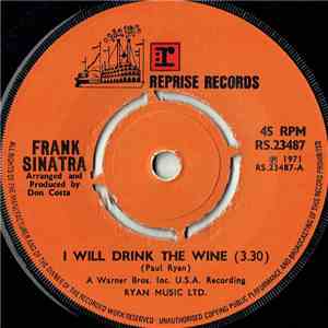 Frank Sinatra - I Will Drink The Wine FLAC