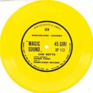 Gianni Varzi Con Il Complesso Record - Che Notte FLAC