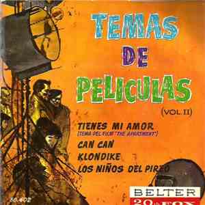 Orquesta De Cuerdas 20th Century Fox, Hugo Montenegro - Temas De Peliculas Vol II FLAC