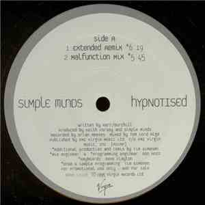 Simple Minds - Hypnotised FLAC