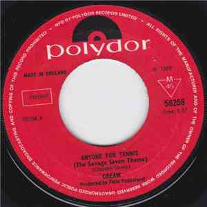 Cream  - Anyone For Tennis (The Savage Seven Theme) FLAC