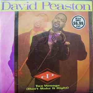 David Peaston - Two Wrongs (Don't Make It Right) FLAC