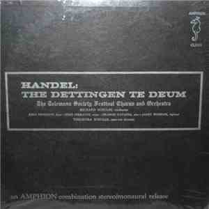 Handel, The Telemann Society Festival Chorus And Orchestra - The Dettingen Te Deum FLAC