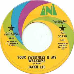 Jackie Lee - Your Sweetness Is My Weakness / You Were Searching For A Love FLAC