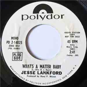 Jesse Lankford - What's A Matter Baby FLAC