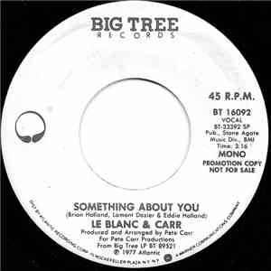 LeBlanc & Carr - Something About You FLAC