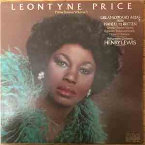 Leontyne Price / Philharmonia Orchestra / Henry Lewis - Prima Donna / Volume 5 / Great Soprano Arias From Handel To Britten / Semele / Oberon / Norma / Rigoletto / Tristan Und Isolde / Pagliacci / Gloriana FLAC