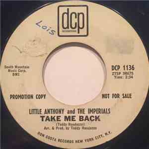 Little Anthony And The Imperials - Take Me Back FLAC