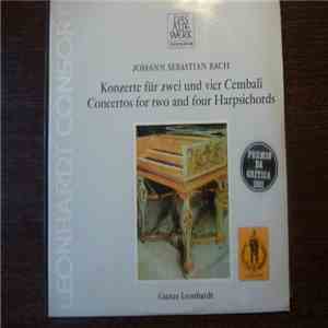 Johann Sebastian Bach - Leonhardt Consort • Gustav Leonhardt - Konzerte Für Zwei Und Vier Cembali / Concertos For Two And Four Harpsichords FLAC