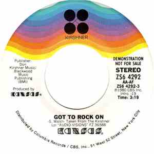 Kansas  - Got To Rock On FLAC