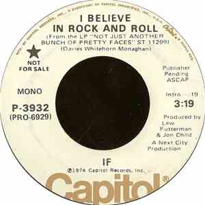 IF  - I Believe In Rock And Roll FLAC