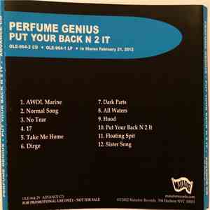 Perfume Genius - Put Your Back N 2 It FLAC