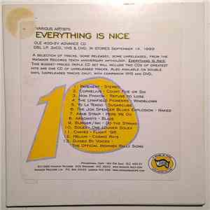 Various - Everything Is Nice - The Matador Records 10th Anniversary Anthology FLAC