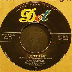 Don Cornell - It Isn't Fair / I'm Crying Just For You FLAC