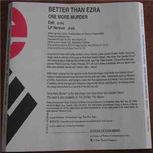 Better Than Ezra - One More Murder FLAC