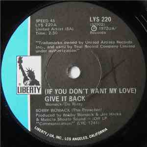Bobby Womack - Woman's Gotta Have It / (If You Don't Want My Love) Give It Back FLAC