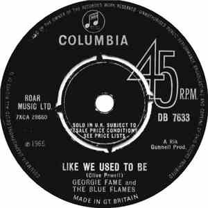 Georgie Fame And The Blue Flames - Like We Used To Be FLAC