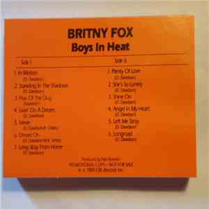 Britny Fox - Boys In Heat FLAC