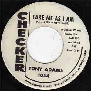 Tony Adams - Take Me As I Am FLAC