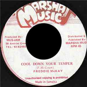 Freddie McKay - Cool Down Your Temper FLAC
