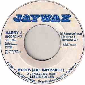 Leslie Butler - Words ( Are Impossible ) FLAC