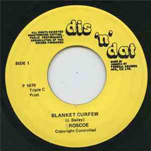 Roscoe  - Blanket Curfew FLAC