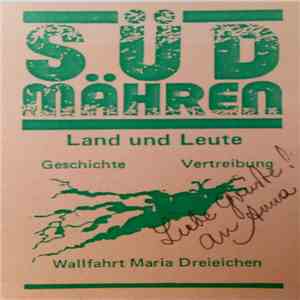 Südmährische Sing- Und Spielschar, Widmar Hader - Südmähren Land Und Leute FLAC